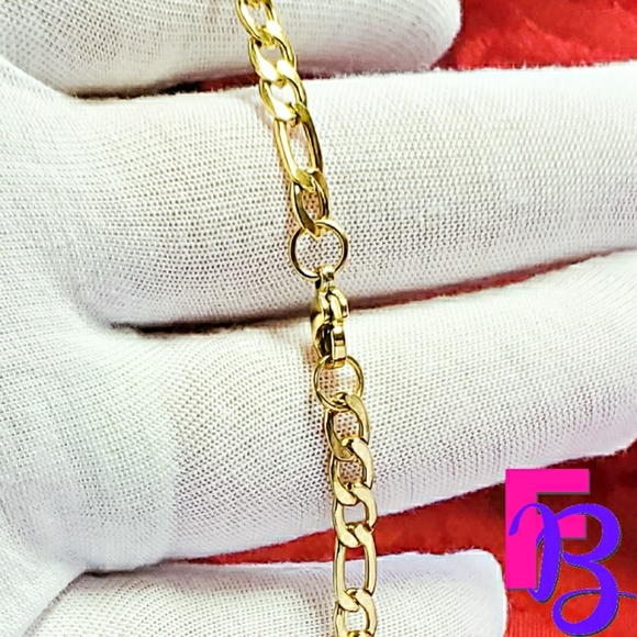 *NEW!* 5MM 20" 14K Italian Figaro Chain - Picture 4 of 10